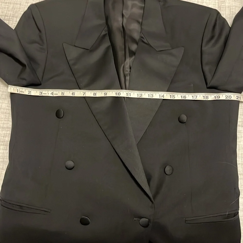Vintage Longchamp black tuxedo blazer - Picture 10 of 12